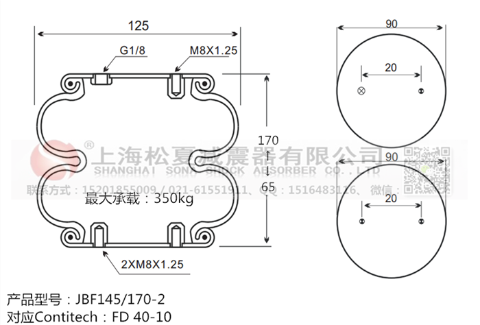 橡膠<a href='http://www.newtonghua.com.cn/' target='_blank'><u>空氣彈簧</u></a>